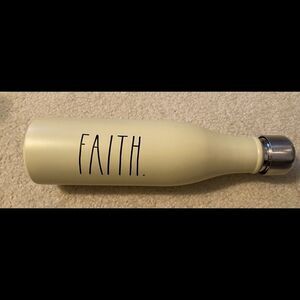 Rae Dunn FAITH Aluminum Water Bottle